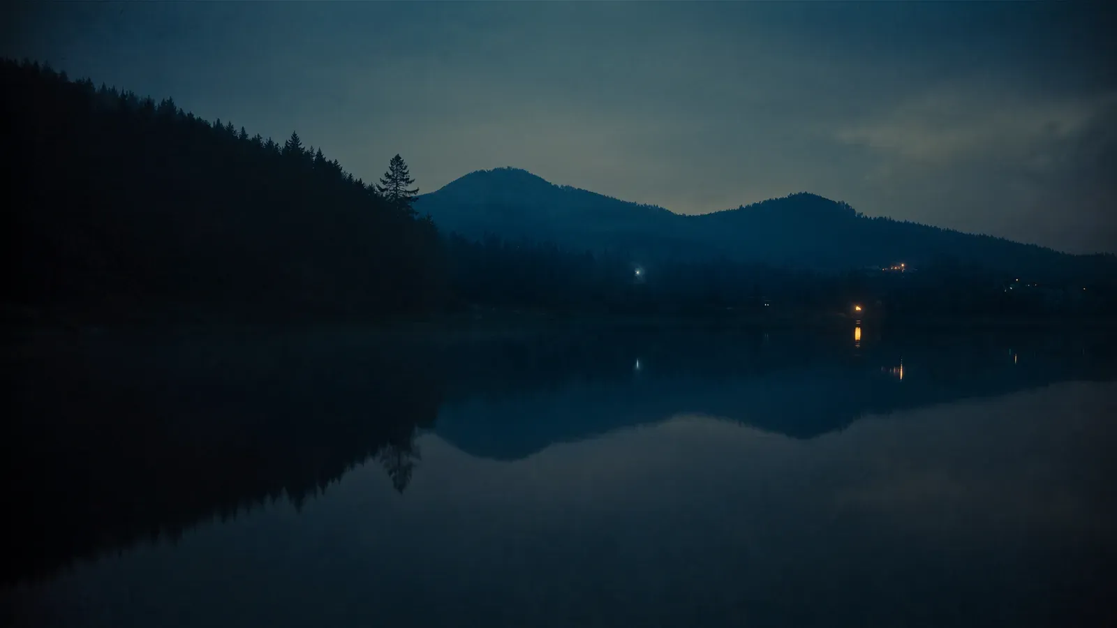 Atmospheric night scene illustrating Slo vs Calm (2026): Sound Mixer or Wellness Library?